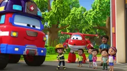 Super Wings, paré au décollage !  S06E01 L'apprenti pompière