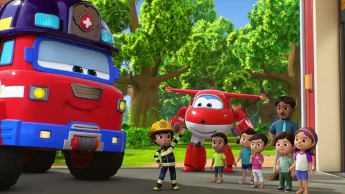 Super Wings, paré au décollage ! S06E01 L'apprenti pompière