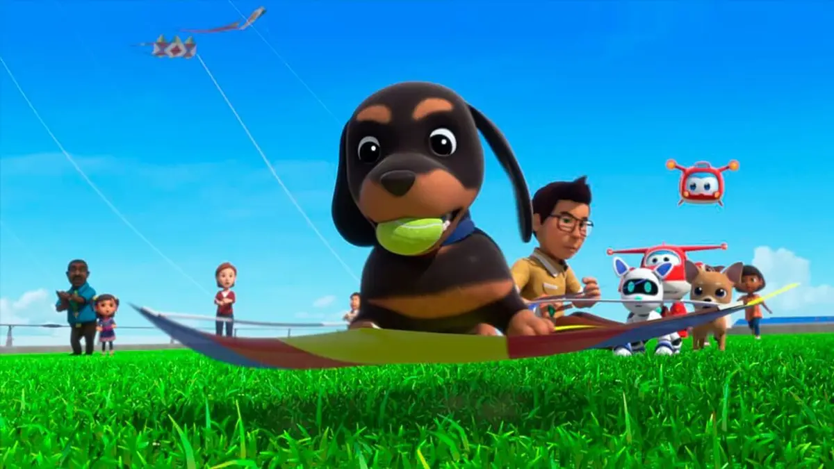 Super Wings, paré au décollage ! S05E36 Peps le super chien