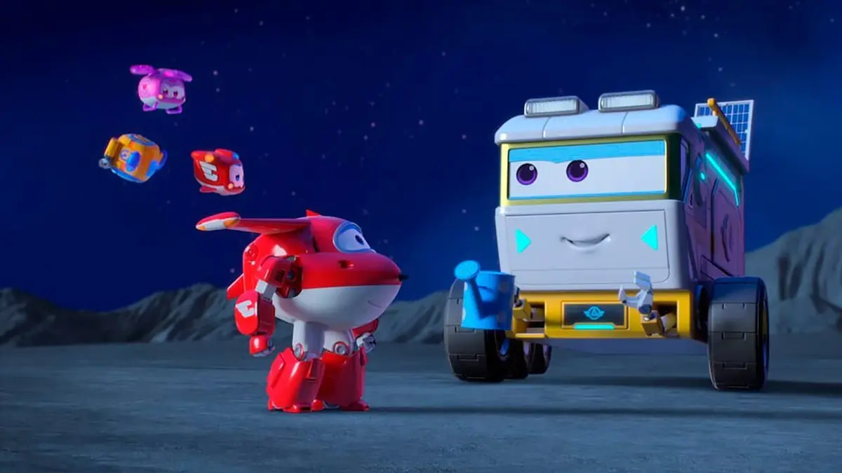 Super Wings, paré au décollage ! S05E34 Voyage au pays des dinosaures