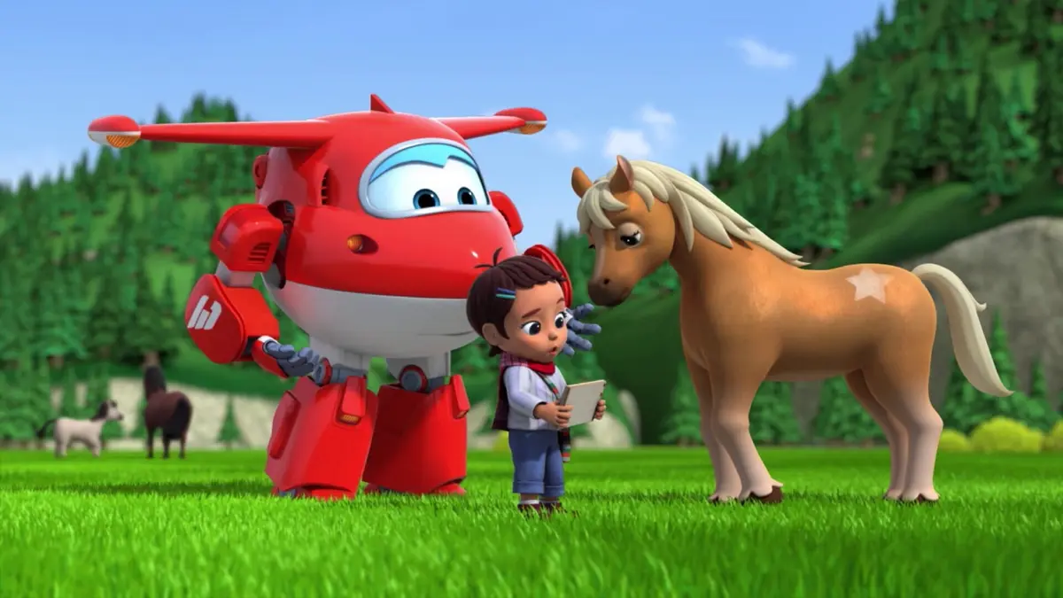 Super Wings, paré au décollage ! S03E01 A la recherche du poulain