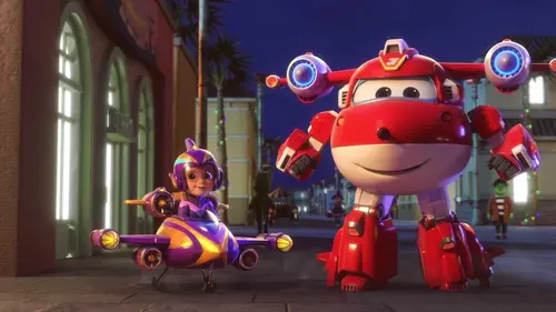 Super Wings, paré au décollage ! S04E27 Trouille et citrouille en streaming