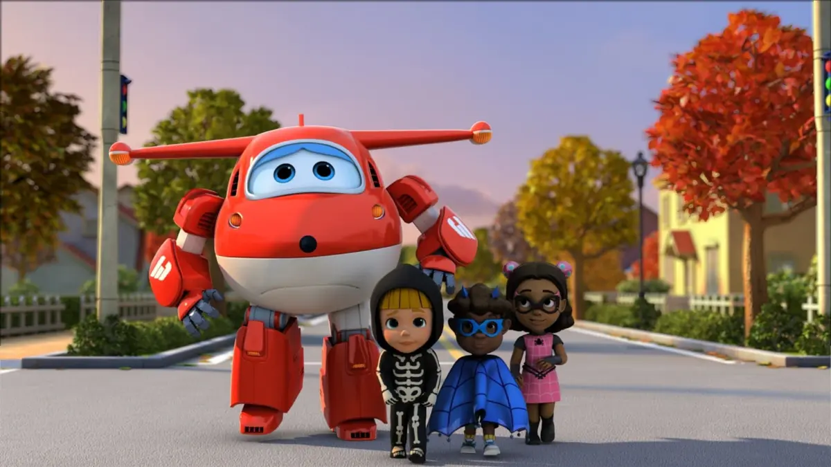 Super Wings, paré au décollage ! S02E17 Monstres et fantômes