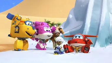 Super Wings, paré au décollage ! S01E06 Glissades au Sahara