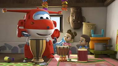 Super Wings, paré au décollage ! S01E14 Congas au Congo