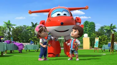 Super Wings, paré au décollage ! S02E10 Le concours de robots