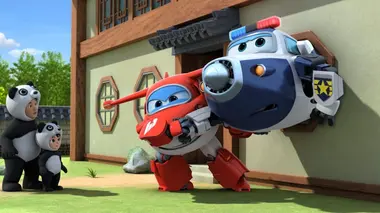 Super Wings, paré au décollage ! S02E11 Panda-monium