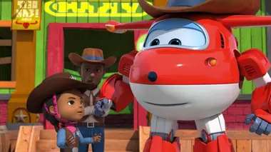 Super Wings, paré au décollage ! S02E21 L'express du Far West