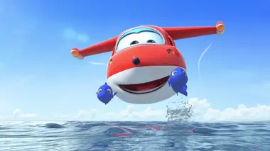 Super Wings, paré au décollage ! S02E22 Dans le ventre de la baleine