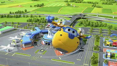 Super Wings, paré au décollage ! S03E03 Le voyage sur la lune