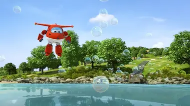 Super Wings, paré au décollage ! S03E35 Mariage sous-marin