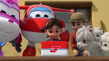 Super Wings, paré au décollage ! S04E01 Pagaille chez les alpagas