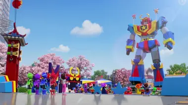 Super Wings, paré au décollage ! S04E17 Les marionnettes de papier