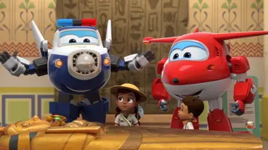 Super Wings, paré au décollage ! S04E28 Le sceptre des pharaons