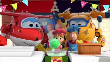 Super Wings, paré au décollage ! S04E40 Drôle de barbe à papa