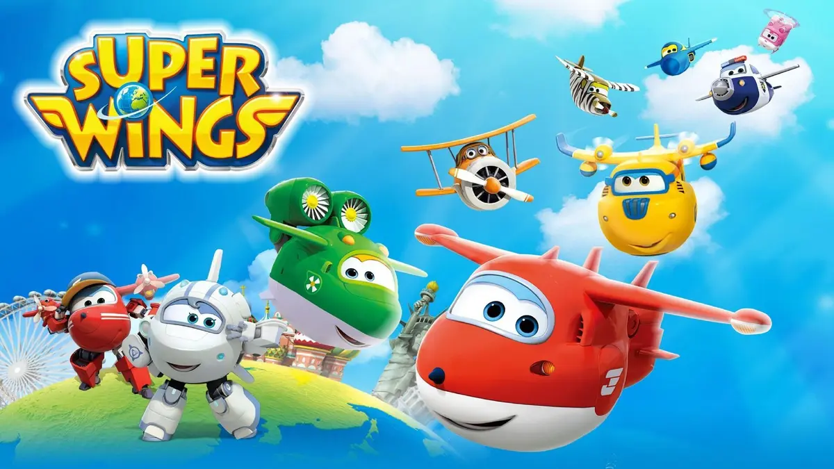 Visuel de Super Wings, paré au décollage ! S06E08 Jett, laveur de voiture