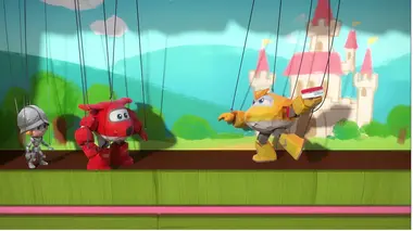 Super Wings, paré au décollage ! S07E08 Le toboggan des hippos