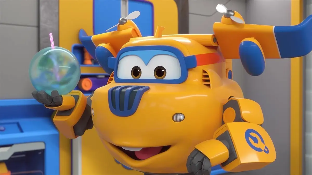 Visuel de Super Wings, paré au décollage ! S07E09 Le Sahara sous la neige