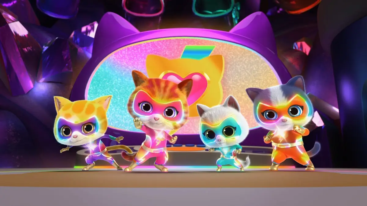 SuperChatons S02E19 Le mystérieux lapin de Pâques / La chasse aux œufs