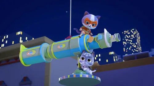 SuperChatons S02E04 Vol de chapeaux / Le problèmes de télescope