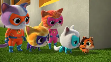 SuperChatons S01E04 Super fan / Un bain à bulles abracadabrant