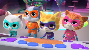 SuperChatons S01E16 Les SuperChatons et Sparks contre Sparks / Les SuperChatons et le tête-à-tête avec Mme Frisotti