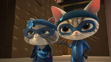 SuperChatons S01E19 Les SuperChatons et le don perdu / Les SuperChatons et le bobo au bidon de Bitsy