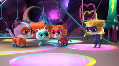 SuperChatons S01E20 Les SuperChatons et la voleuse d'oranges / Les SuperChatons et l'apprentie Bitsy