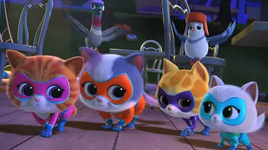 SuperChatons S01E22 Les SuperChatons et Chaloween