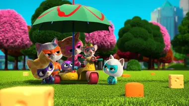SuperChatons S01E23 Les Superchatons et le Fromagan / Les Superchatons et le tricheur talentueux
