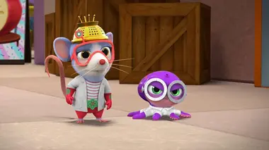 SuperChatons S02E06 Le brigand des os / a la poursuite de la meule de fromage