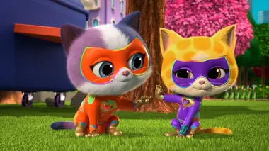 SuperChatons S02E09 Les nouvelles meilleures amies / Chat-mouflage