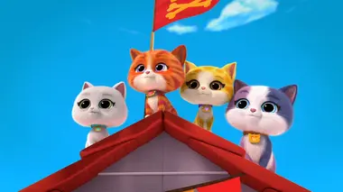 SuperChatons S02E10 Chat-loupe chat-hutée/ Coup de mer pour le gâteau d'anniversaire
