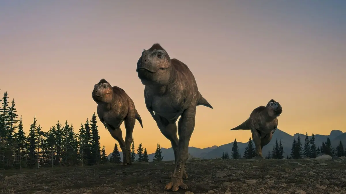 Sur la terre des dinosaures Grandir à l'ombre des géants