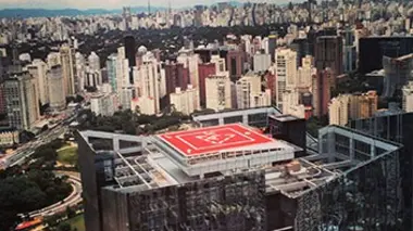 Sur les toits de Sao Paulo