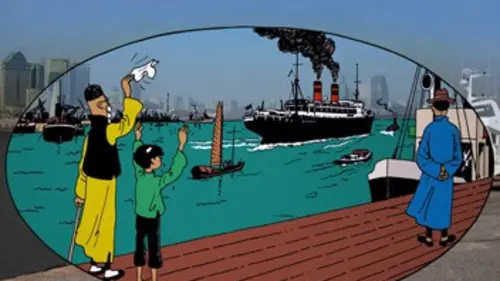 Sur les traces de Tintin E01 «Le Lotus bleu»