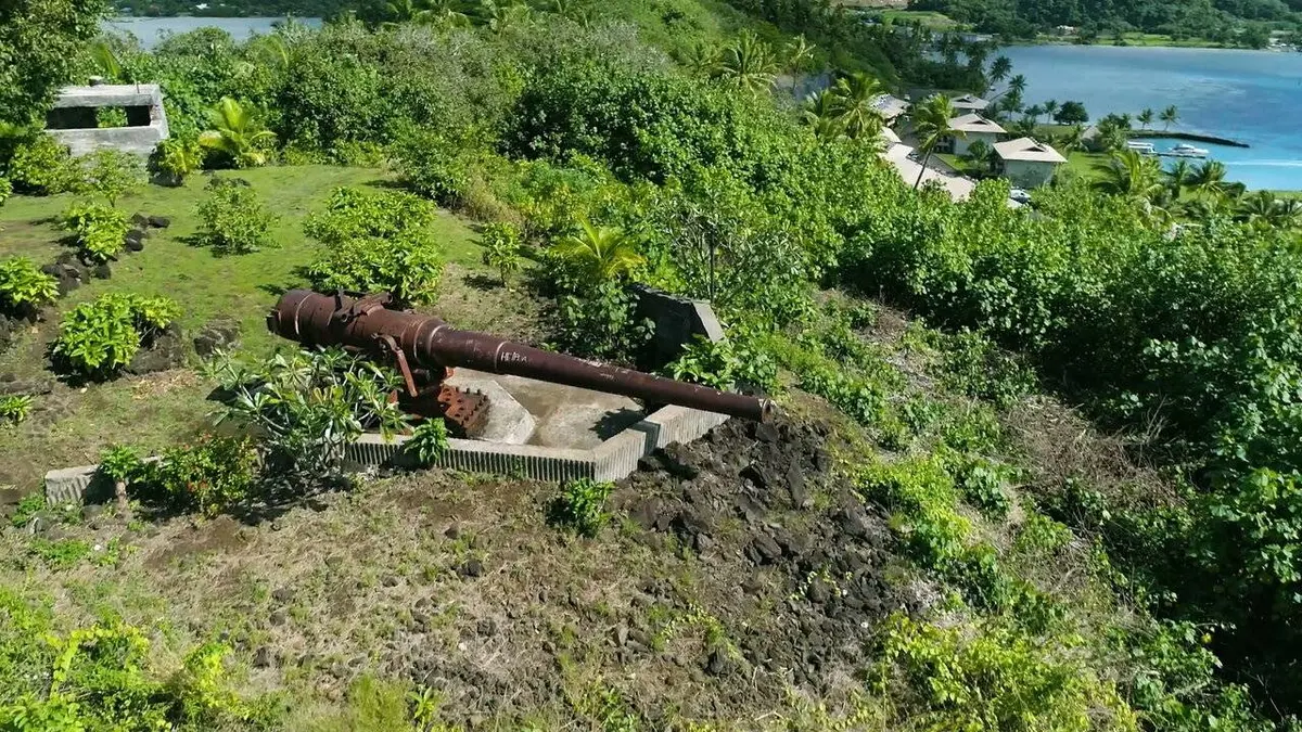 Sur les traces des GI à Bora Bora