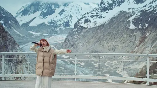 Suzane en concert à la Mer de Glace