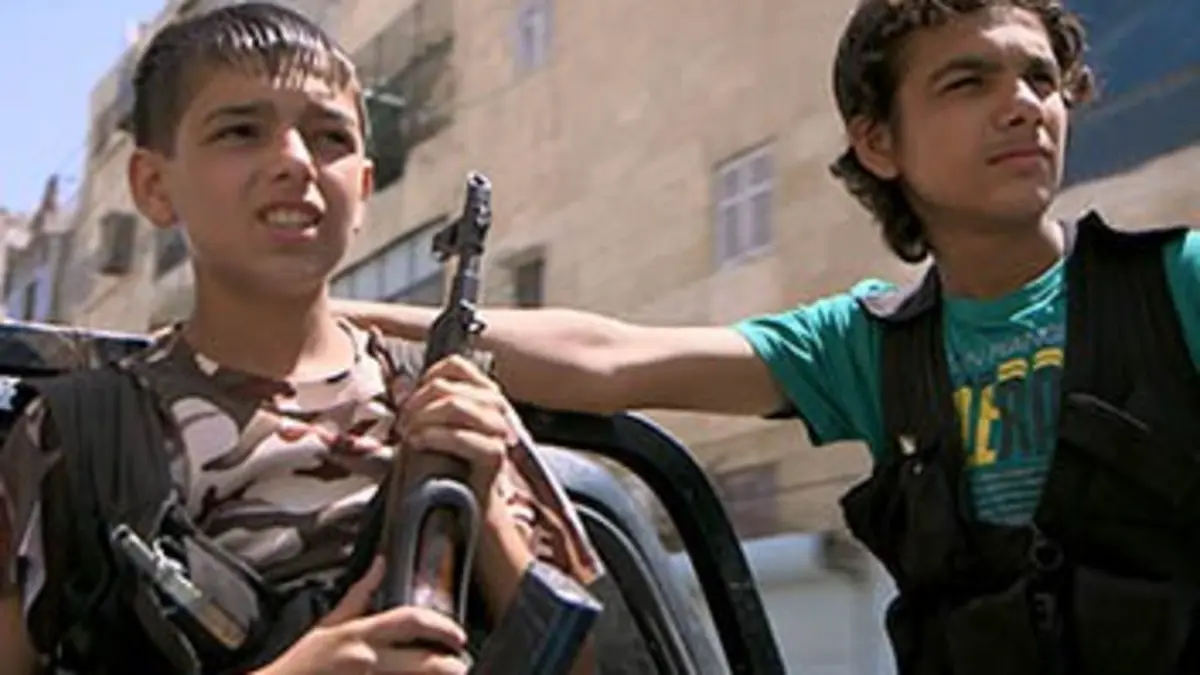 Syrie, enfants en guerre
