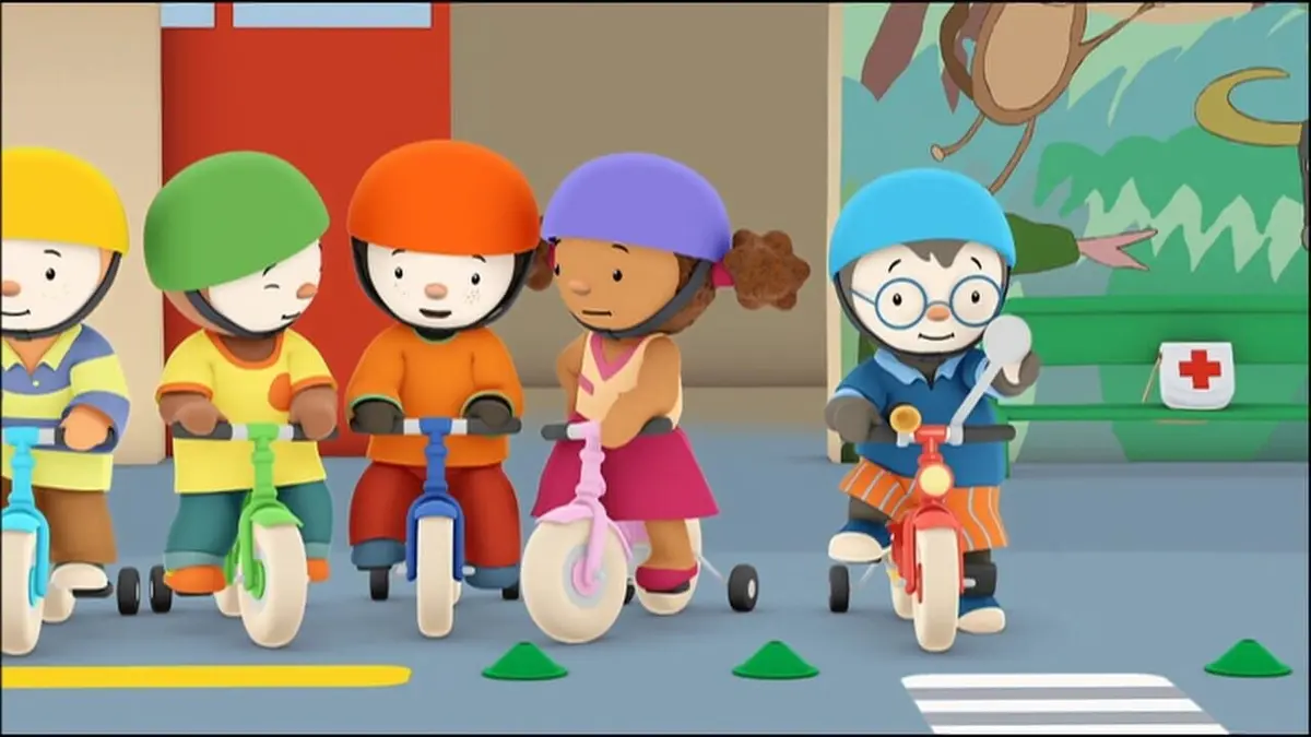 T'choupi à l'école S01E05 Le vélo rouge tout neuf