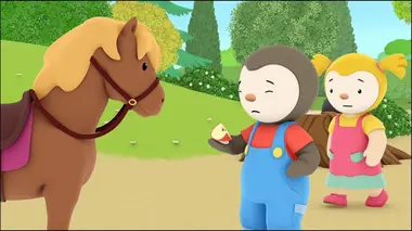 T'choupi à l'école S01E49 L'initiation au poney