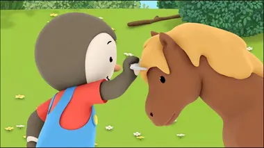 T'choupi à l'école S01E50 Mon ami le poney
