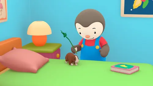 T'choupi à la campagne S01E03 1, 2, 3, Cabane