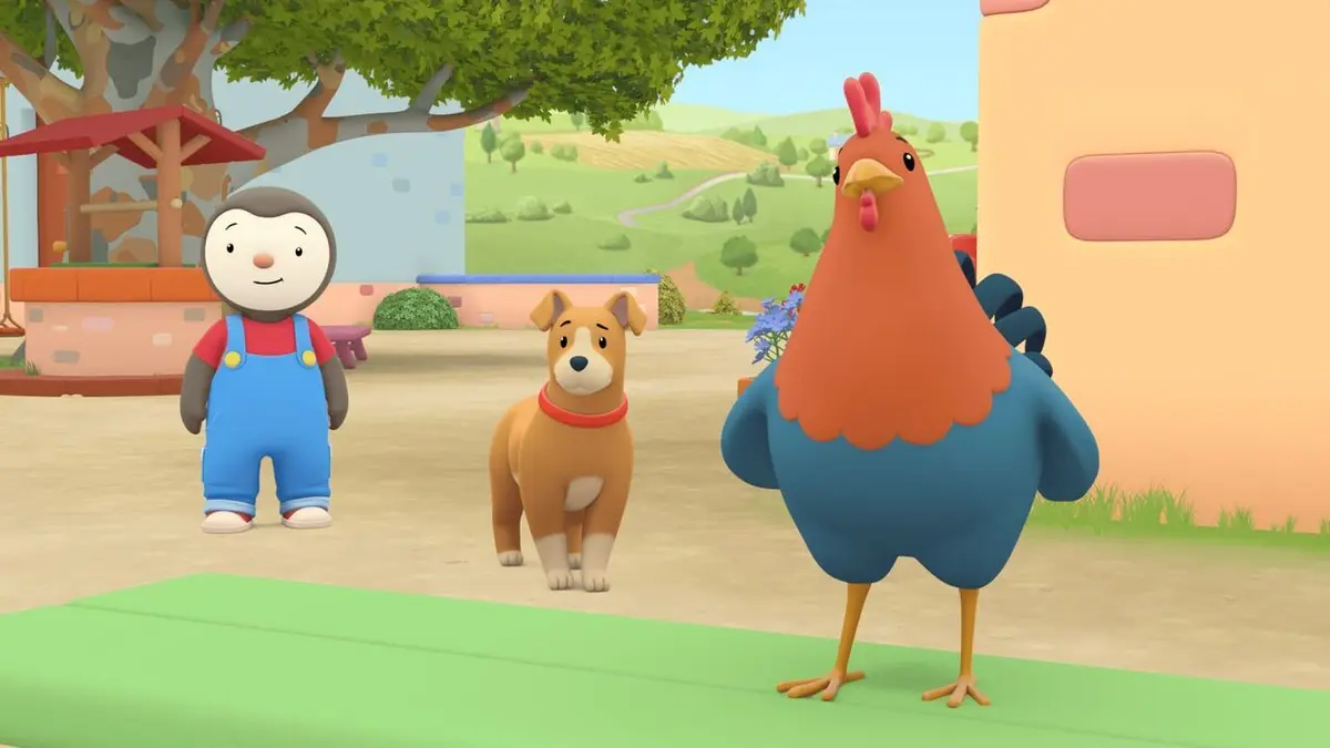 T'choupi à la campagne S01E15 Un coq de bonne humeur !