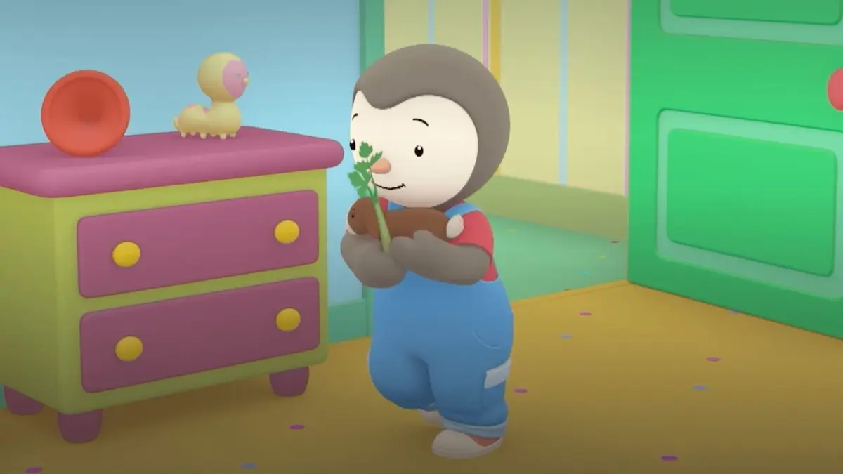 T'choupi à la campagne S01E45 Un lapin dans la chambre