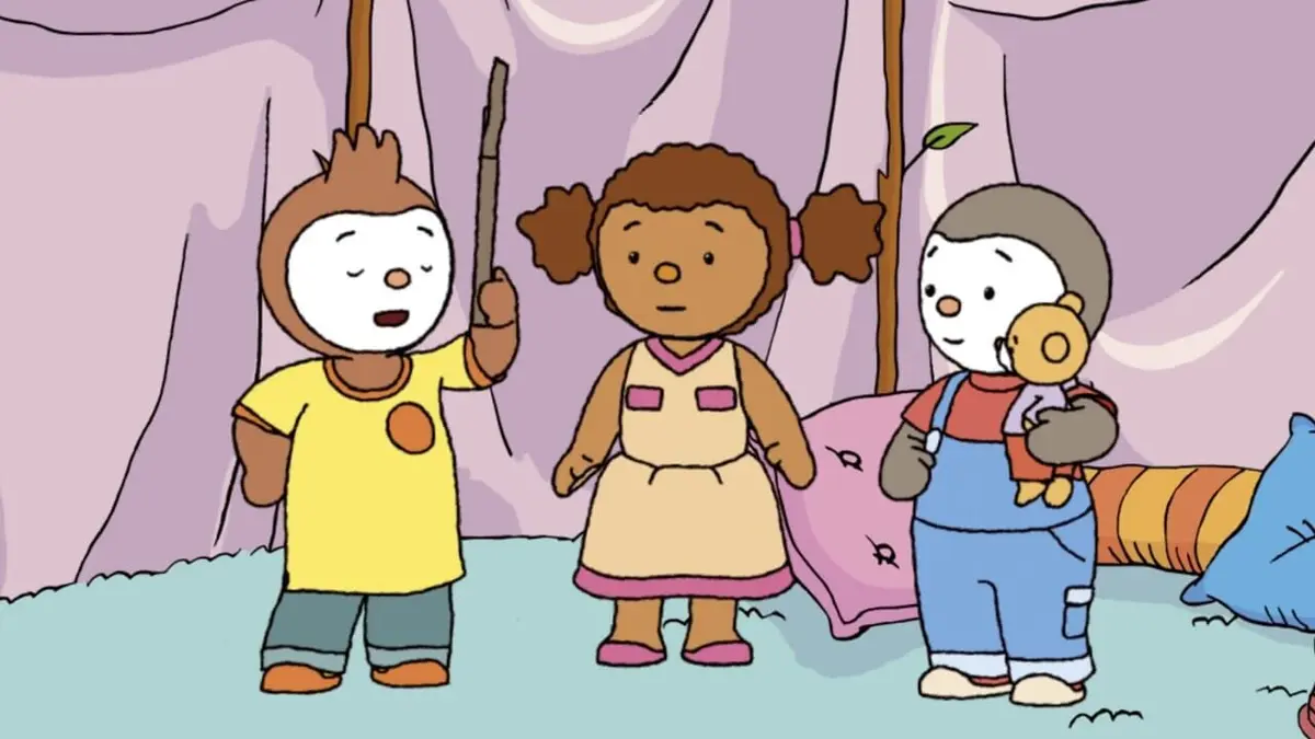 T'choupi interactif en LSF S01E26 Le trop-plein de télé