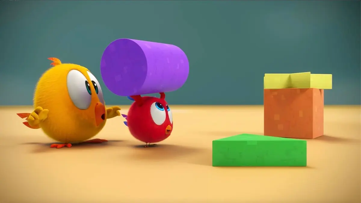 T'es où Chicky ? S02E04 La boîte à formes