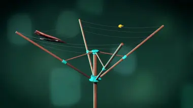 L'étendoir à linge