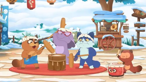 Taki Tanuki S01E08 Mochitsuki