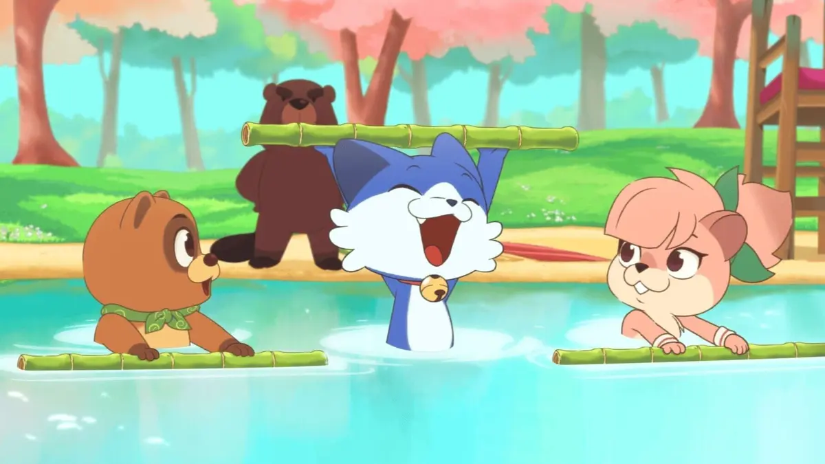 Taki Tanuki S01E32 Nager comme une grenouille